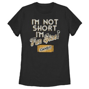 Women's Lost Gods Halloween Fun-Size Candy T-Shirt - 1 of 4