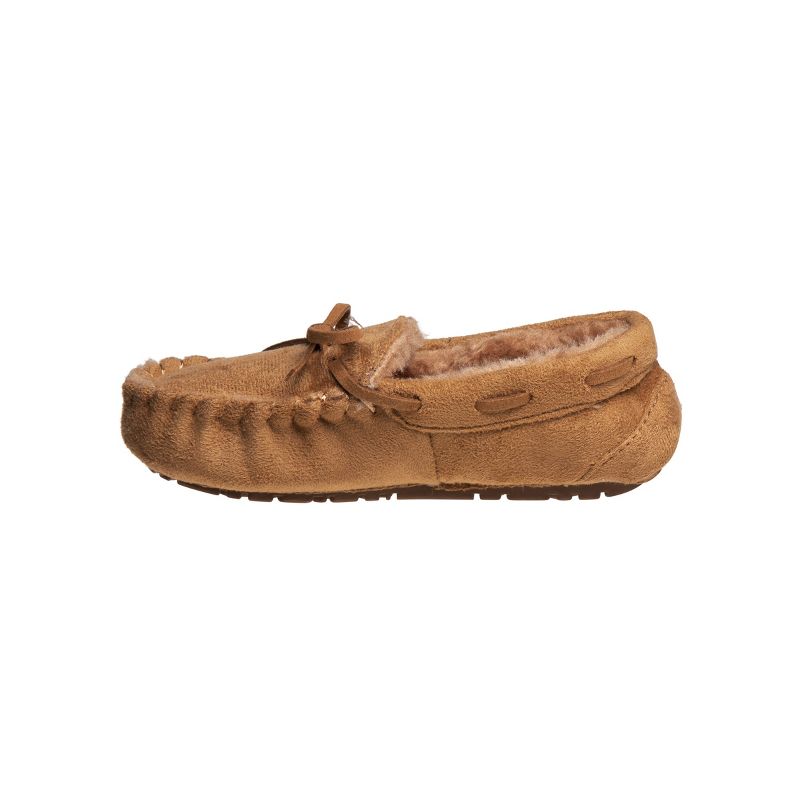 Beverly Hills Polo Club Girls' and Boys' Unisex Indoor Cozy Moccasin Loafer Slippers with Non-Slip Hard Sole (Little Kids), 5 of 8