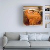 Trademark Fine Art -Frederic Leighto 'Flaming June In Dress' Canvas Art - 2 of 4