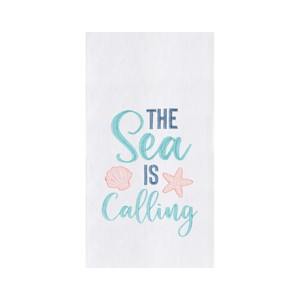 C&F Home Sea Is Calling Flour Sack Kitchen Towel - 1 of 4