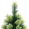 vidaXL Artificial Hinged Christmas Tree Green PVC 5 ft Collapsible - 4 of 4