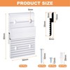 Unique Bargains Interlocking Wall Mounting French Cleat Picture Hanger Z-Clip Supports - 2 of 4