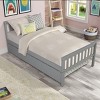 Streamdale Twin Bed with Trundle, Platform Frame, Headboard/Footboard, Grey - 2 of 4