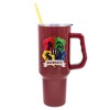 Silver Buffalo Harry Potter Hogwarts 40-Ounce Stainless Steel Tumbler With Handle - 2 of 4