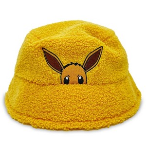 Pokemon Faux Shearling Bucket Hat - Eevee : Target