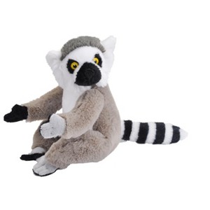 Wild Republic Ecokins Mini Ring Tailed Lemur Stuffed Animal, 8 Inches - 1 of 1