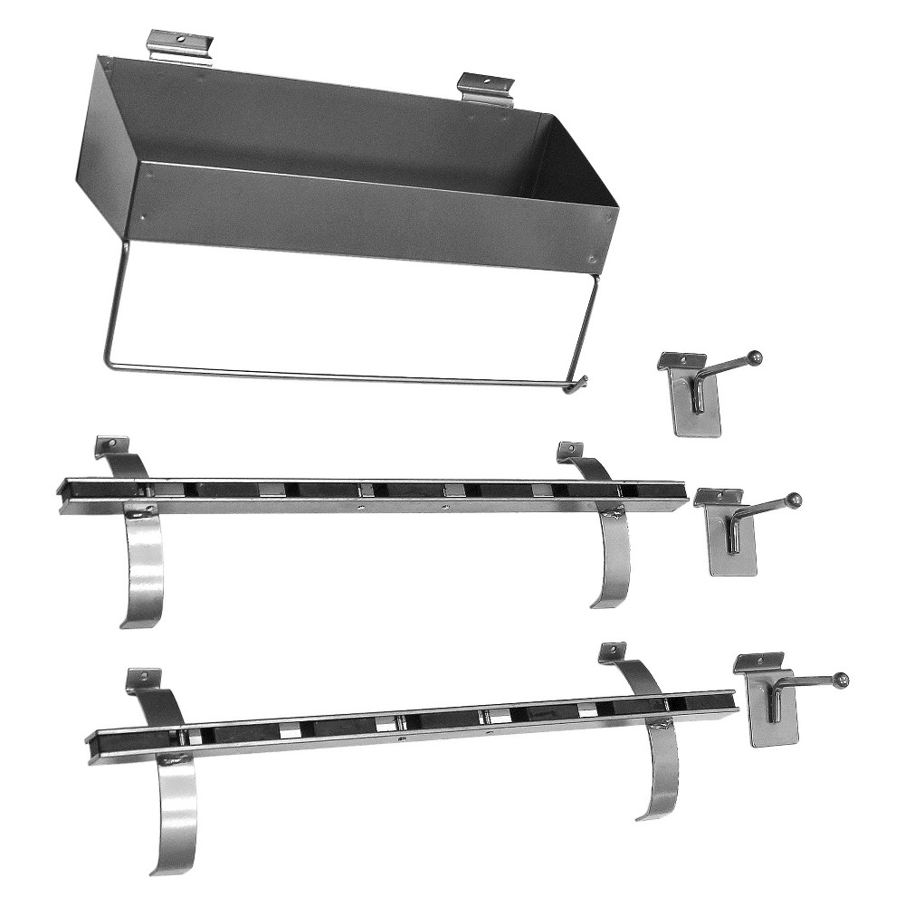 UPC 782088110108 product image for Proslat 6 Piece Organizer Kit, Silver | upcitemdb.com