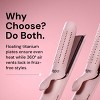 Le Duo- 2-in-1 Curling Wand & Titanium Flat Iron Hair Straightener & Professional Curler. - 4 of 4