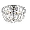 Elegant Lighting Kylie 12 inch flush mount in chrome - 3 of 4