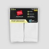 Men's Big & Tall Hanes Premium Performance Cushioned Crew Socks 6pk - 3 of 4