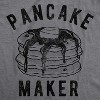 Mens Pancake Maker T Shirt Funny Breakfast Food Syrup Cute Morning Novelty Tee - Crazy Dog Men's T Shirt - 2 of 4
