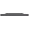 vidaXL Bookshelf Boards 4 pcs High Gloss Gray 15.7 in.x11.8 in.x0.6 in. Engineered Wood - 3 of 4