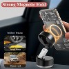 Vena Car Phone Holder Mount, Magsafe Car Mount for iPhone with Lock Suction Cup, Magnetic Phone Holder for Car Window Dash, Cell Phone Car Mount Black - 2 of 4
