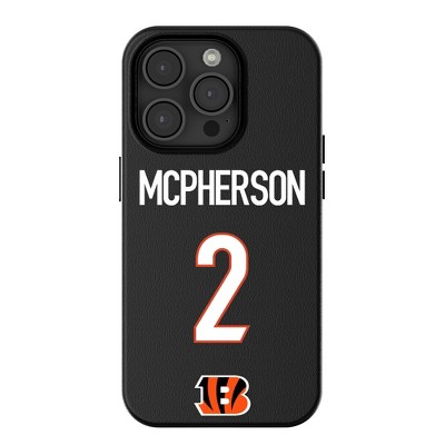 Keyscaper NFL Cincinnati Bengals Players Game Tactic MagSafe Compatible Cell Phone Case for Apple iPhone