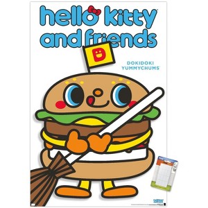 Trends International Hello Kitty and Friends: Hello - Dokidoki Yummychums Feature Series Unframed Wall Poster Prints - 1 of 4