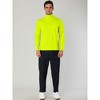 Lars Amadeus Men's Slim Fit Long Sleeve Pullover Solid Turtleneck Sweater - 3 of 4