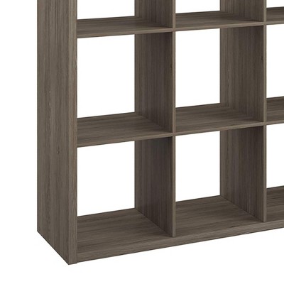 Graphite Gray Heavy Duty 9-Cube Storage Organizer for Kids and Toys