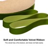 Unique Bargains Velvet Single Side Christmas Vintage Ribbon 1 Pc - 2 of 4