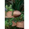 Metal Fish Planter Yard Stakes Set of Two – Copper Finish Garden Decor (MIN 2) by Kalalou - 2 of 3