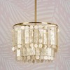 Mitzi Melisa 3 - Light Chandelier in  Aged Brass - 2 of 4