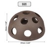 Unique Bargains 1.30x2.24 Inches Resin Aquarium Hideaway Rock Cave Fish Tank Decoration Brown - 4 of 4