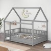 Floor Bed, with Super High Security Barrier, Children's Floor Bed Frame - 3 of 4