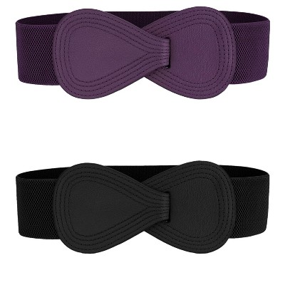 black & dark purple