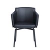 Chintaly Imports,Modern Club Arm Chair Memory Swivel - 3 of 4
