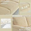 XIZZI 3 Seater Sofa Couch with Deep Seats, Modern Upholstered Sofa with Armrests, Comfy Couches for Living Room, Bedroom and Office - 4 of 4