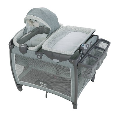 graco pack n play day2dream playard & sleeper in sterling