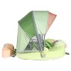 Mambobaby Sunny Navigator Baby Pool Float with Canopy Novelty Float - Cactus Bloom Green - 4 of 4