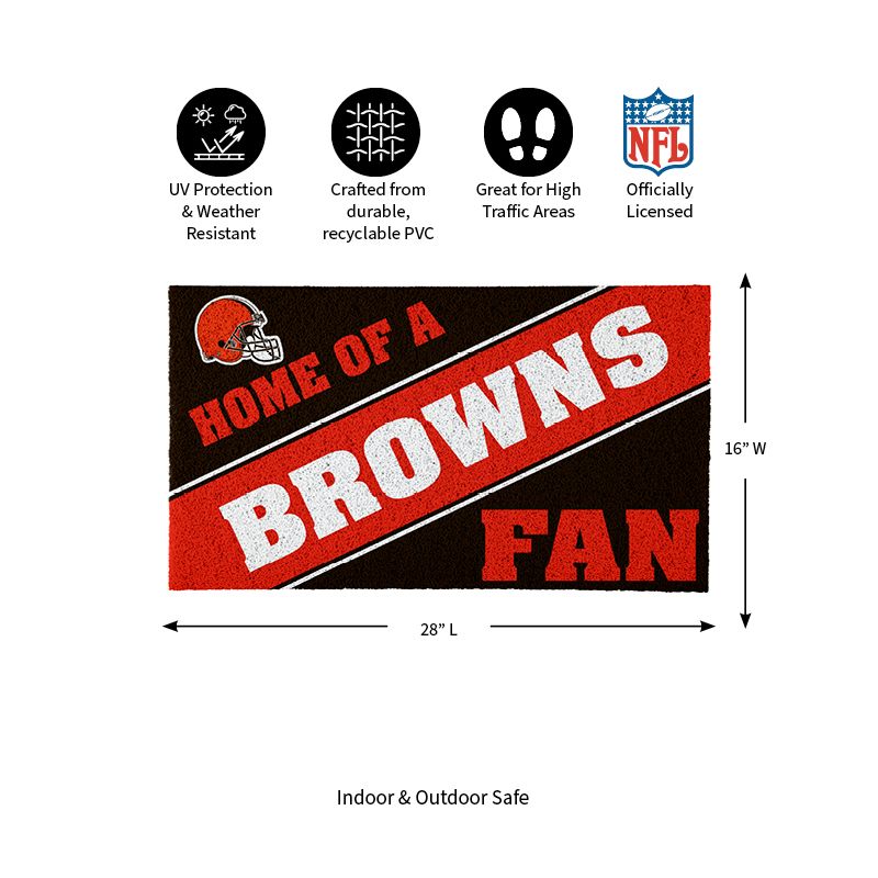 Evergreen Cleveland Browns, PVC Mat COLOR, 2 of 8