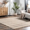 Nuloom Flatweave Alisia Stripes Jute Indoor Area Rug - 2 of 4