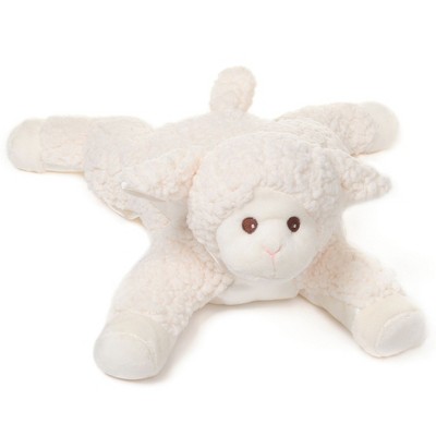 Bearington Baa Stuffed Animal Lamb, 12" Creamy White Baby Plush