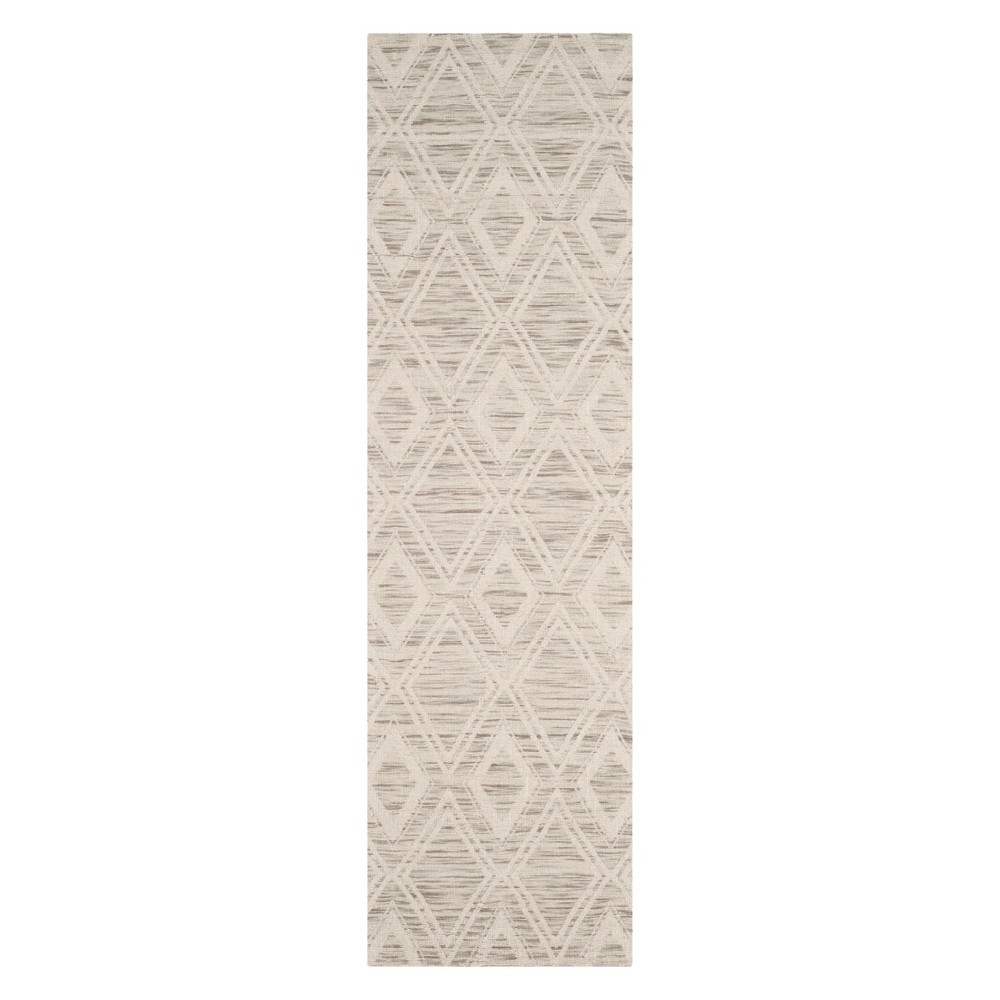  Runner Geometric Light Brown/Ivory