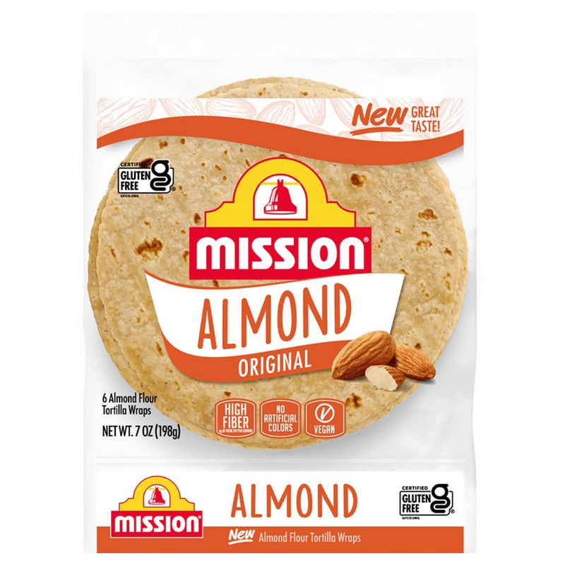 Mission Vegan Almond Flour Tortillas - 6ct, 1 of 11