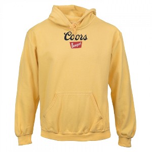 Mens Coors Banquet Logo Yellow Colorway Hoodie - 1 of 4