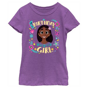 Girl's Encanto Birthday Girl Isabela T-Shirt - 1 of 4
