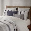 3 Pcs Stylish Boho Comforter Set,All Season Home Textile Lightweight Chic Trims & Pmpom Accent Bedding Set fits Modern Bedroom Decor - 2 of 4