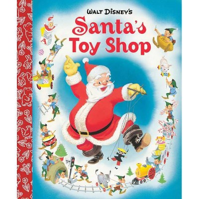 Santa's Toy Shop Little Golden Board Book (Disney Classic) - by  Golden Books