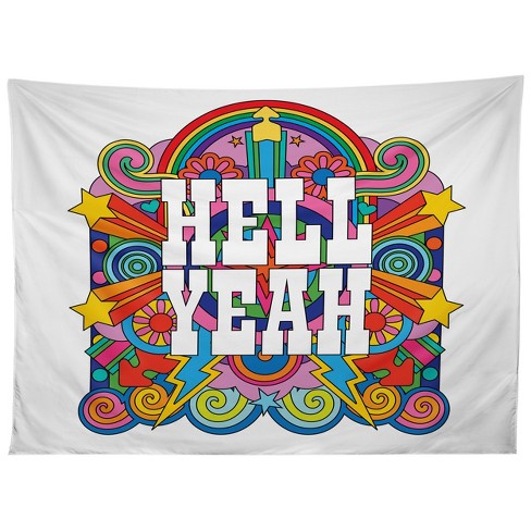 Pilgrim Hodgson Hell Yeah Tapestry Society6 Target
