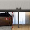 Kumasinova Queen/Full Size Bed Frame,X-Shaped/Vintage Style Platform Bed Frame with Headboard,Metal Canopy Queen/Full Bed Frame for Kids,Teens,Black - 4 of 4