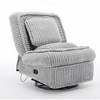 TiramisuBest Black Fax Leather Push Back Chair with Black for Recliners & Massage Chairs - 2 of 4