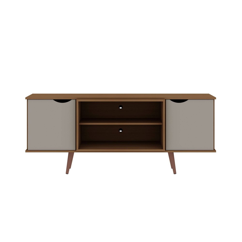 Photos - Mount/Stand Hampton TV Stand for TVs up to 55" Off White/Maple Cream - Manhattan Comfo