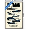 Trends International DC Comics Batman: 85th Anniversary - The Batmobiles Made In Gotham Framed Wall Poster Prints - 3 of 4