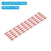 Unique Bargains PET Gas Flow Direction Self-Adhesive Coding Sign Arrow Labels 0.8" x 0.4" 800 Pcs - 3 of 4