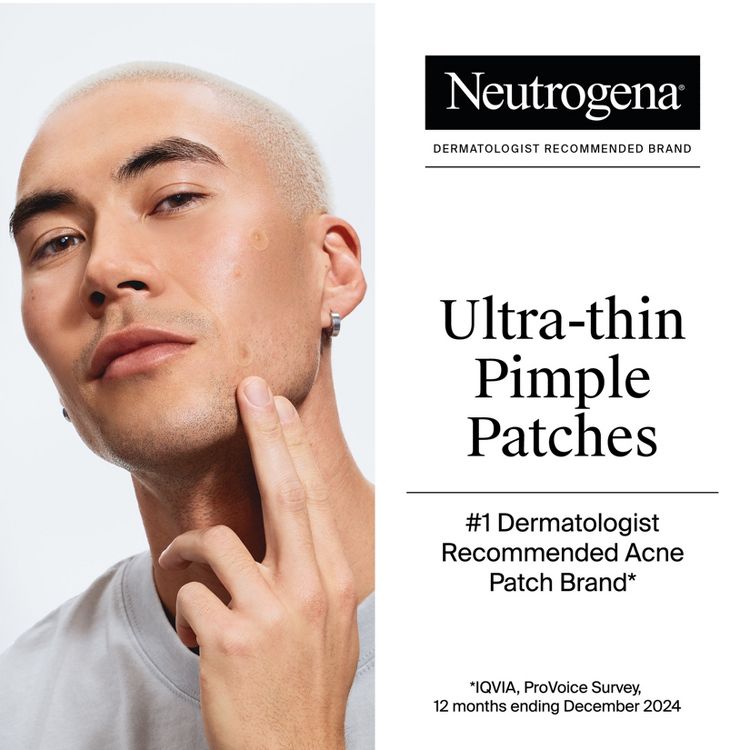 Neutrogena Stubborn Acne Ultra-Thin Blemish Pimple Patches - 24ct: No Fragrance Added, For Normal To Acne-Prone Skin, 3 of 9