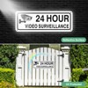 Unique Bargains Reflective UV Protected Waterproof Security Camera Sign 2 Pcs - 4 of 4