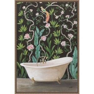 Amanti Art Botanical Bath II by Julia Purinton Canvas Wall Art Print Framed 16 x 23-in. - 1 of 4