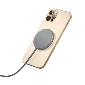 Just Wireless Magnetic Charger - Gray - 1 of 4